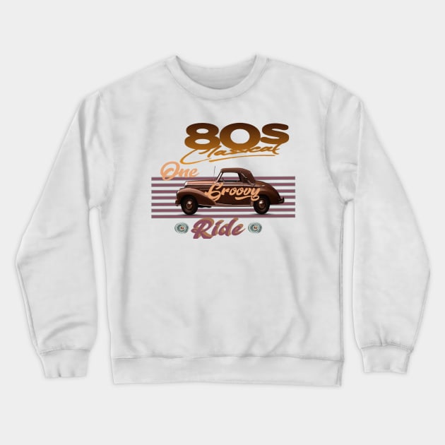 One groovy ride Crewneck Sweatshirt by Mkt design